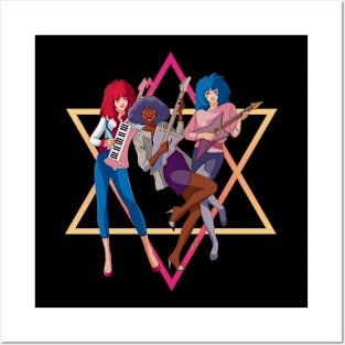 Jem and the holograms t-shirt Posters and Art
